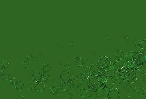 Light Green vector pattern with spheres.