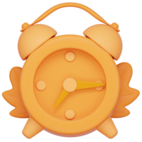 3D Alarm Clock Icon png