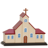 Church 3d Icon Illustration png