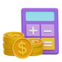 Finance 3d Icon Illustration png