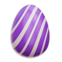 Pascua de Resurrección huevo 3d icono ilustración png