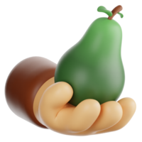 vers fruit 3d illustratie png