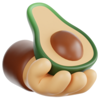 vers fruit 3d illustratie png