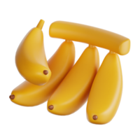 Frais fruit 3d illustration png