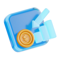 User Interface 3D Icon Illustration png