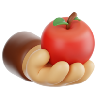 Fresh Fruit 3D illustration png