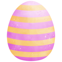 Watercolor Easter Egg Illustration png