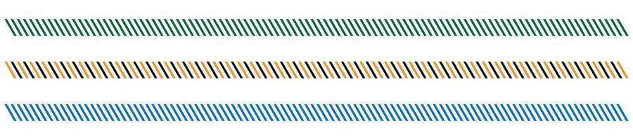 Diagonal parallel lines slash divider tilt strip geometric border vector. vector
