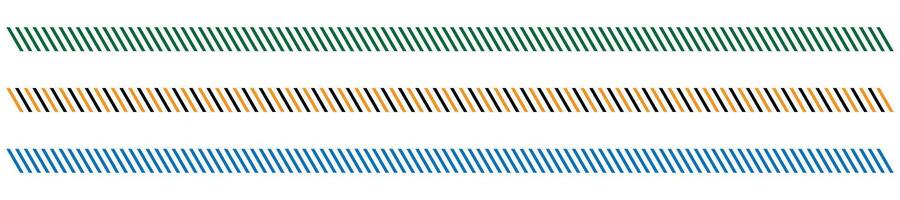 Diagonal parallel lines slash divider tilt strip geometric border vector. vector