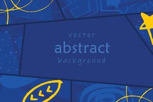 Abstract artistic background, colorful abstract vector template.