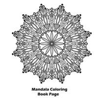 Affirmations mandalas for paper cutting and Coloring Book vector