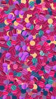 Shiny Multicolored Sequins, Party Background Closeup, Square Format vector