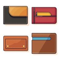 billetera vívido plano ilustraciones recopilación. Perfecto para diferente tarjetas, textil, web sitios, aplicaciones vector