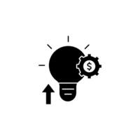 financial innovation concept line icon. Simple element illustration. financial innovation concept outline symbol design. vector