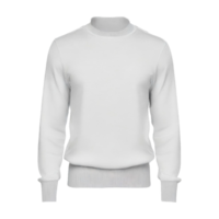 blanco sweater of bemanning nek bespotten omhoog sjabloon png