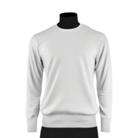 Blank sweatshirt or crew neck mock up template png