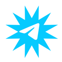 icon of Telegram app. Telegram is a cloud-based instant messaging and voice over IP service png