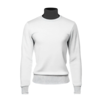 Blank sweatshirt or crew neck mock up template png