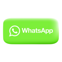 WhatsApp, populaire social médias bouton icône, instant Messager logo de WhatsApp. png