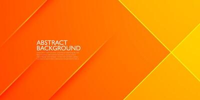 Abstract orange square overlap background for card graphics design. Orange background with shadow elements. Eps10 vector