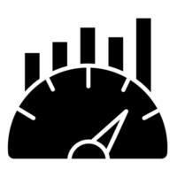 Benchmarking icon line vector illustration