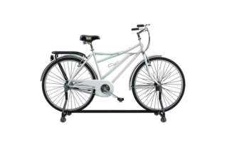 AI generated Bike Stand on Transparent Background png