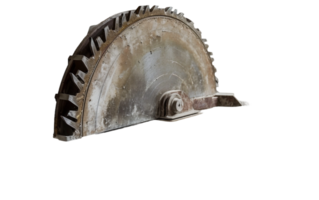 AI generated Concrete Saw Cutter on White on Transparent Background png