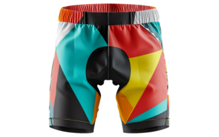 AI generated Sleek Cycling Shorts on Transparent Background png
