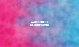 gradient abstract textured pastel watercolor background with beauty colorful color vector