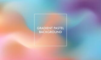 gradient abstract textured pastel watercolor background with beauty colorful color vector