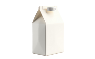 AI generated Milk Branding Image On Transparent Background png