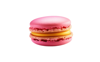 AI generated Elegant Macaron Delight On Transparent Background png