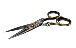 AI generated Precision Crafting Scissors on the transparent background, PNG Format