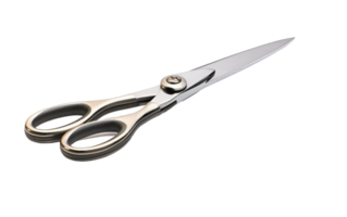 AI generated White Shears On Transparent Background png