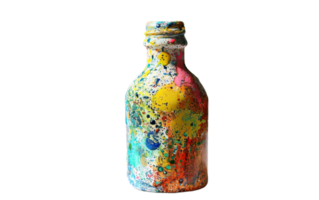 AI generated Mod Bottled on the transparent background, PNG Format