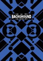 Blue black Abstract Background With Geometric Pattern Vector Eps For Sublimation Texture