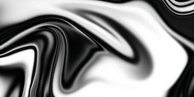 Abstract flowing wave liquid background. Modern metallic wave fluid background. White and black liquefy background. vector