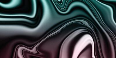 Abstract flowing wave liquid background. Colorful wave fluid background. Dark liquify background. vector