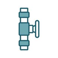 plumbing pipe icon vector design template simple and clean