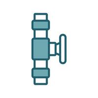 plumbing pipe icon vector design template simple and clean