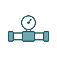 plumbing pipe icon vector design template simple and clean