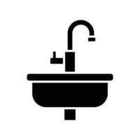 sink icon vector design template simple and clean