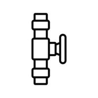 plumbing pipe icon vector design template simple and clean