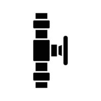 plumbing pipe icon vector design template simple and clean