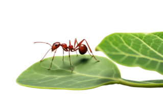 AI generated Leafcutter Ant On Transparent Background. png