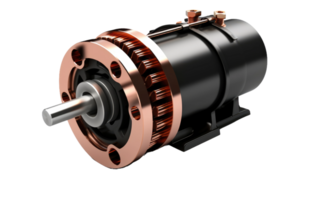 AI generated Precision Power Machine On Transparent Background png