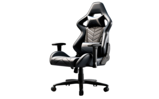 AI generated Futuristic Gaming Seat On Transparent Background png