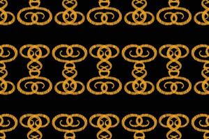 Traditional Ethnic ikat motif fabric background pattern geometric .African Ikat embroidery Ethnic oriental pattern black background wallpaper. Abstract,vector,illustration.Texture,frame,decoration. vector
