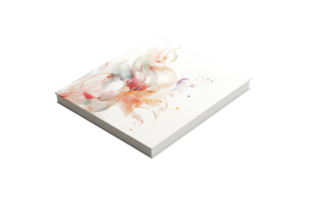 AI generated Poetry Book On Transparent Background png