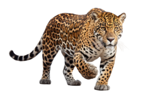 AI generated Jaguar Elegance On Transparent Background. png